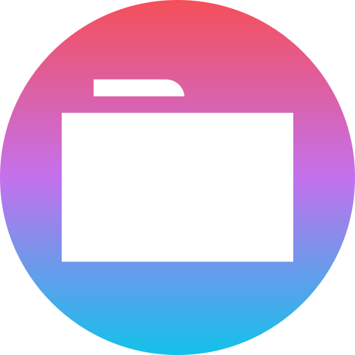 ordner Generic Flat Gradient icon