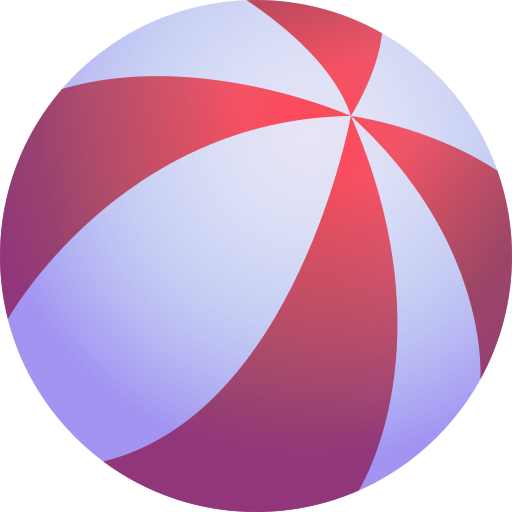 пляжный мяч Gradient Isometric Gradient иконка
