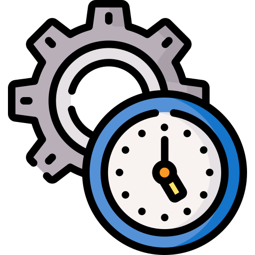 Time management Special Lineal color icon