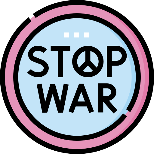 No war Detailed Straight Lineal color icon