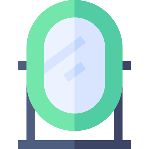 specchio Basic Straight Flat icona