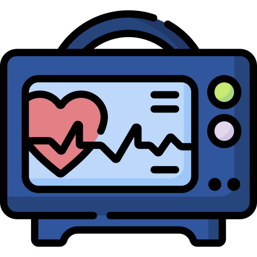 Heart monitoring Special Lineal color icon