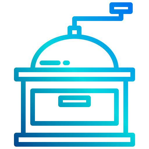 Coffee grinder xnimrodx Lineal Gradient icon