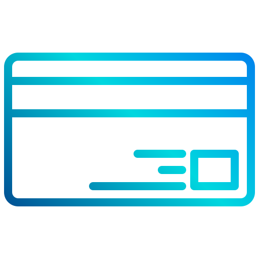 karta kredytowa xnimrodx Lineal Gradient ikona