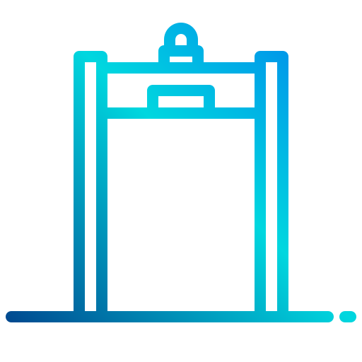 Ворота безопасности xnimrodx Lineal Gradient иконка