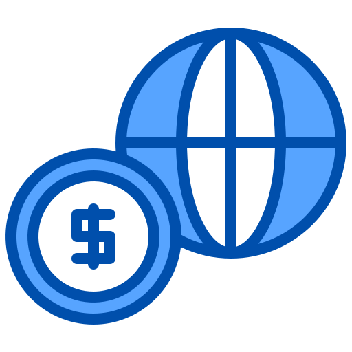 globale wirtschaft xnimrodx Blue icon