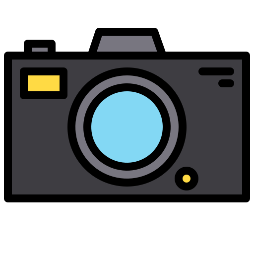 cámara xnimrodx Lineal Color icono