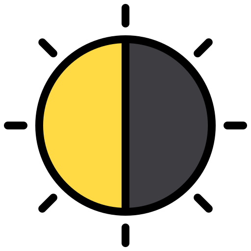 Яркость xnimrodx Lineal Color иконка
