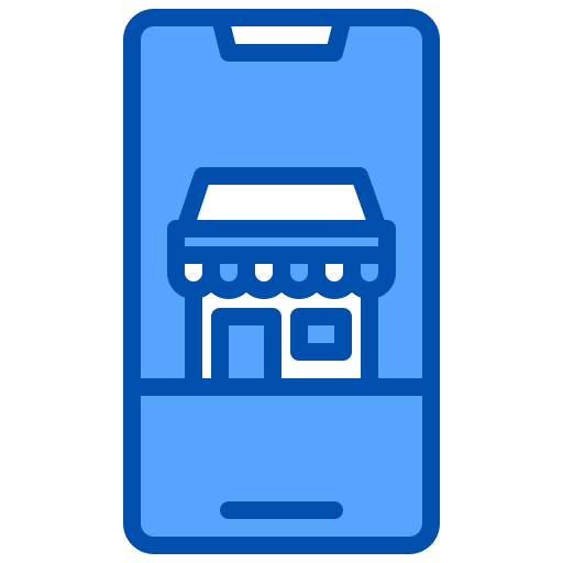 mobiele winkel xnimrodx Blue icoon
