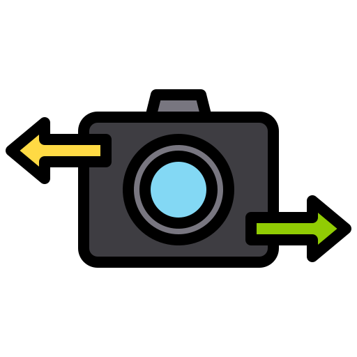 カメラ xnimrodx Lineal Color icon