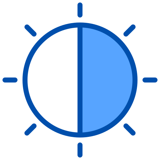 Brightness xnimrodx Blue icon