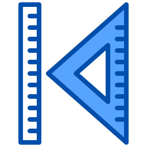 liniaal xnimrodx Blue icoon