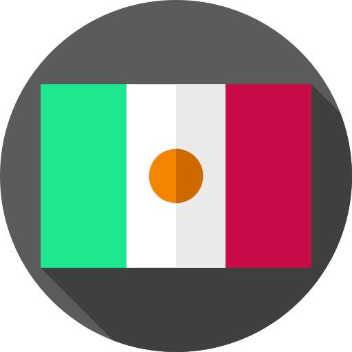mexiko Flat Circular Flat icon