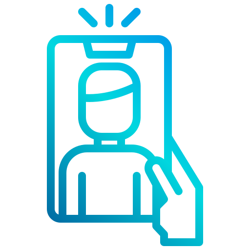 selfie xnimrodx Lineal Gradient icono