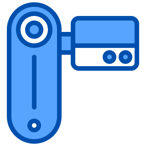 Video camera xnimrodx Blue icon