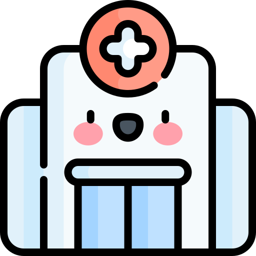 Hospital Kawaii Lineal color icon