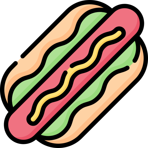 Hotdog Special Lineal color icon