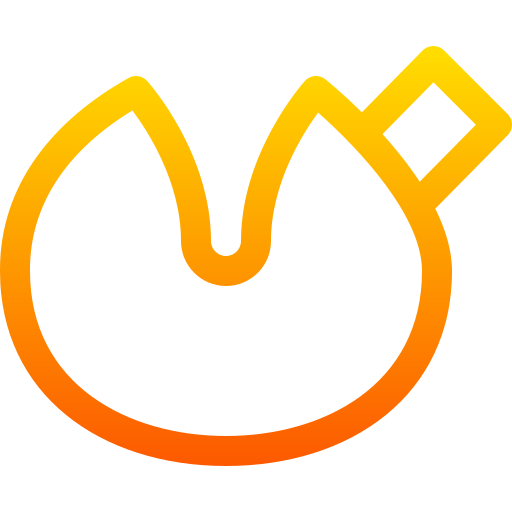 galleta de la fortuna Basic Gradient Lineal color icono