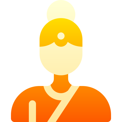 Woman Basic Gradient Gradient icon