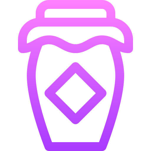 Wine Basic Gradient Lineal color icon