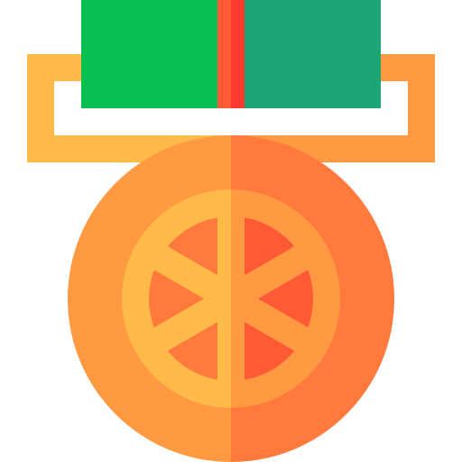 czakra ashoki Basic Straight Flat ikona