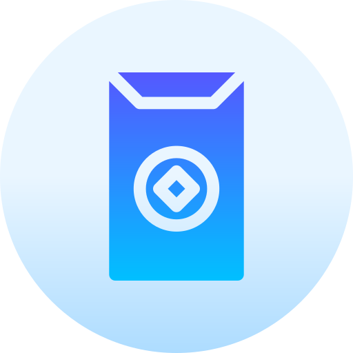 Envelope Basic Gradient Circular icon