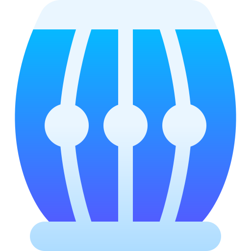 Барабан Basic Gradient Gradient иконка