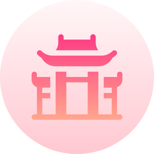 Shrine Basic Gradient Circular icon
