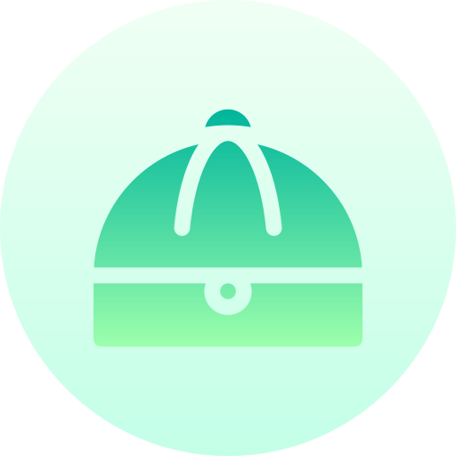 hut Basic Gradient Circular icon