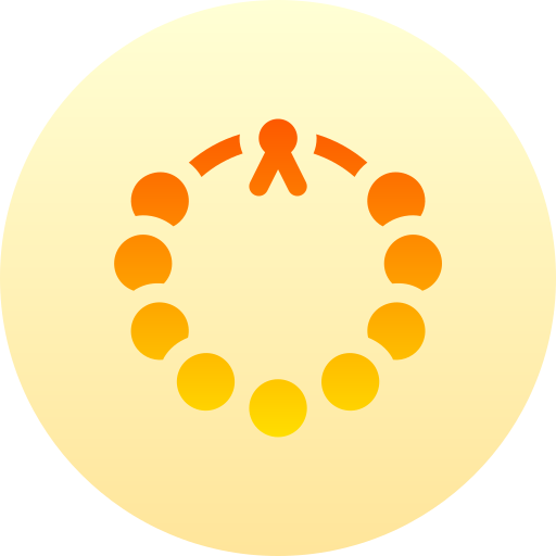 pulsera Basic Gradient Circular icono
