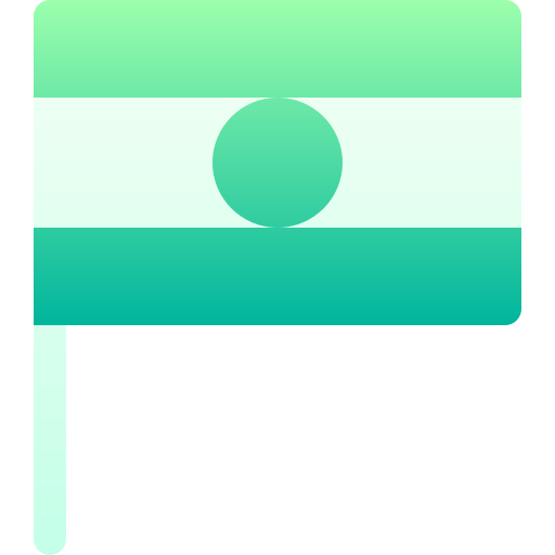 Flag Basic Gradient Gradient icon
