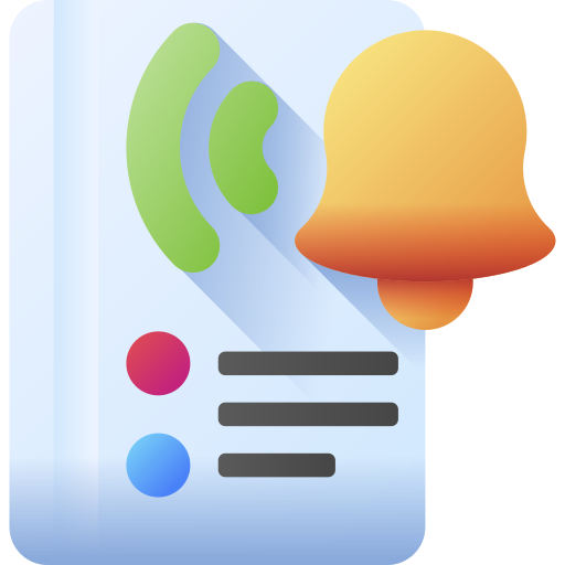 Reminders 3D Color icon