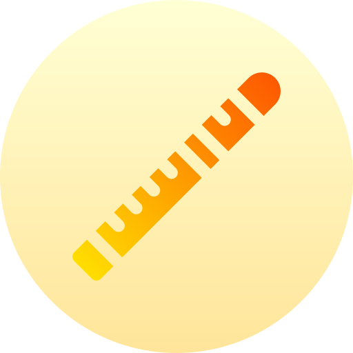 플루트 Basic Gradient Circular icon