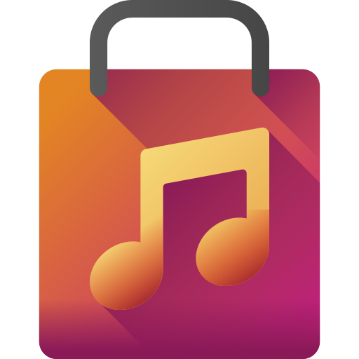 music store app 3D Color icon