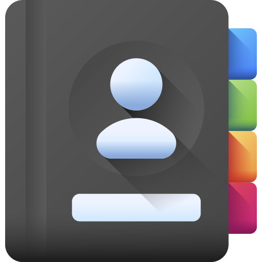 Contacts 3D Color icon