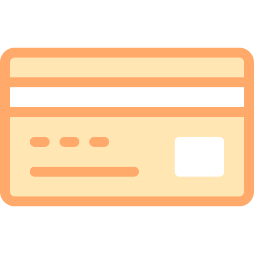Credit card Detailed color Lineal color icon