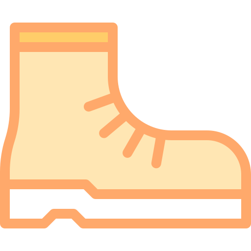 Boots Detailed color Lineal color icon