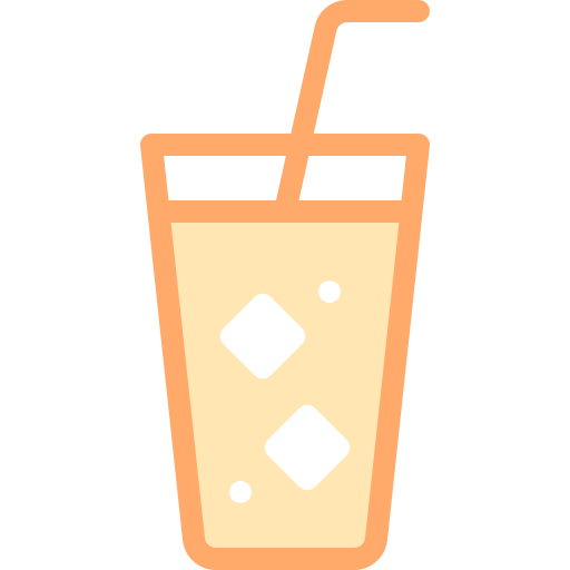 апельсиновый сок Detailed color Lineal color иконка