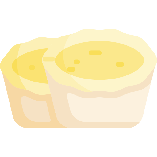 Egg tart Special Flat icon