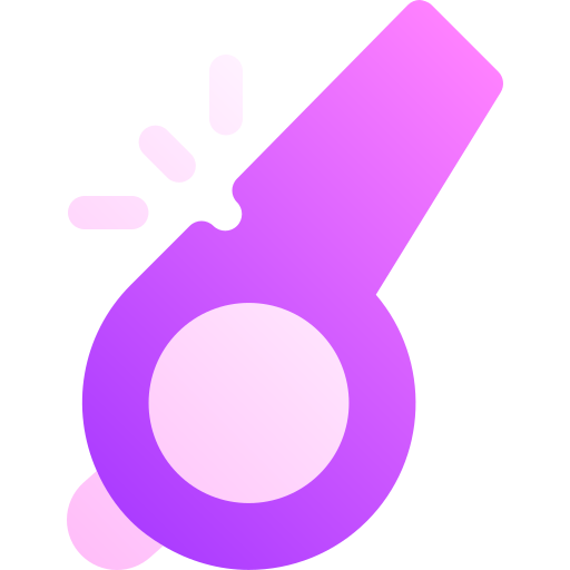 Whistle Basic Gradient Gradient icon