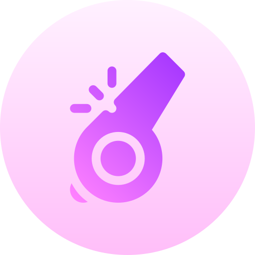 fluit Basic Gradient Circular icoon