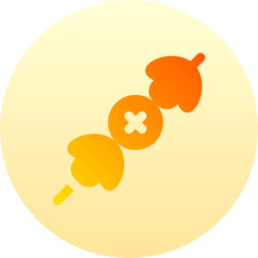 キノコ Basic Gradient Circular icon