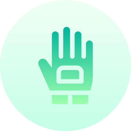 handschoen Basic Gradient Circular icoon