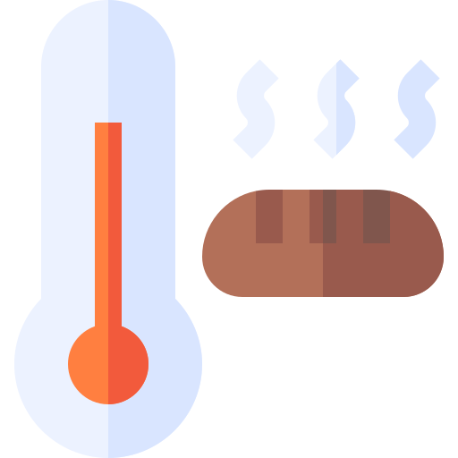 温度 Basic Straight Flat icon