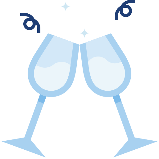 champanhe Generic Blue Ícone