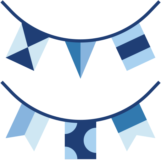 decoración Generic Blue icono