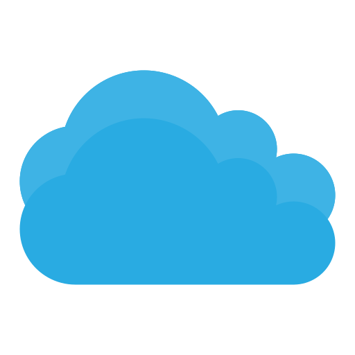 Cloudy Generic Flat icon