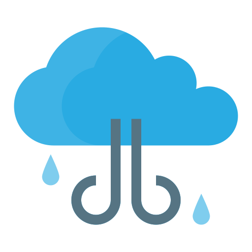 Rain Generic Flat icon