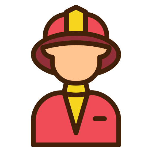 bombeiro Generic Outline Color Ícone