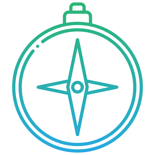 Compass Generic Gradient icon